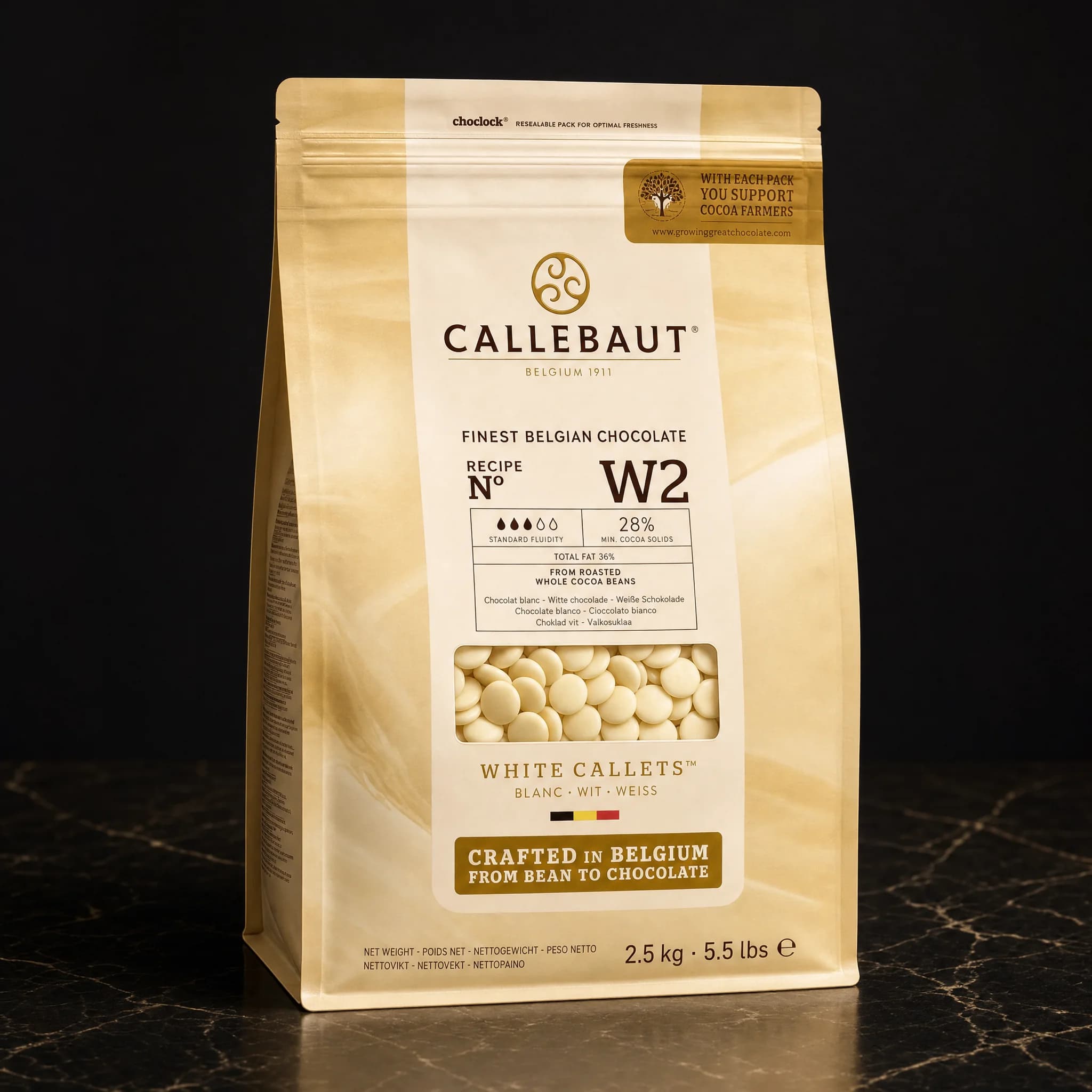 Callebaut White Callets