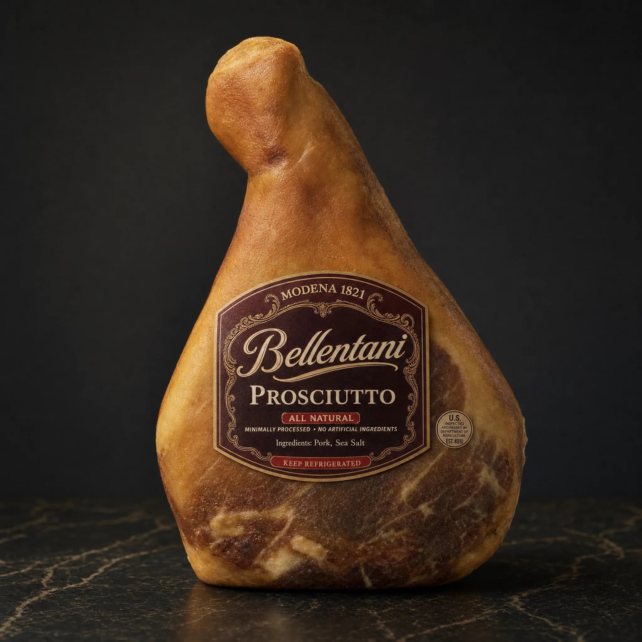 Bellentani Prosciutto Crudo Boneless Domestic
