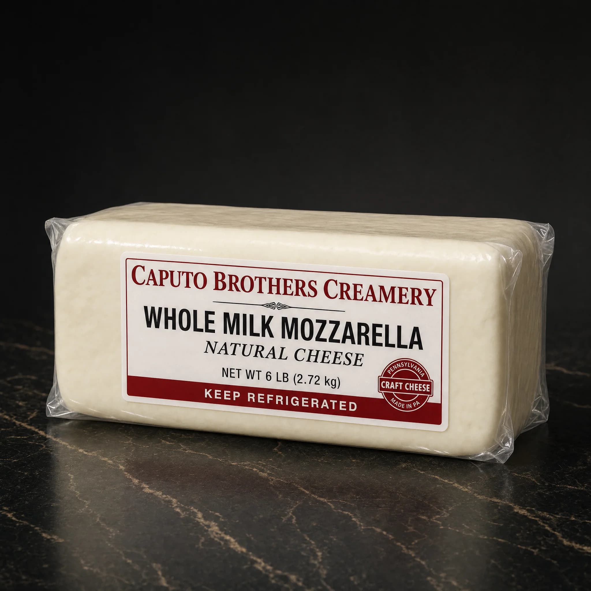 Caputo Mozzarella Loaf Whole Milk