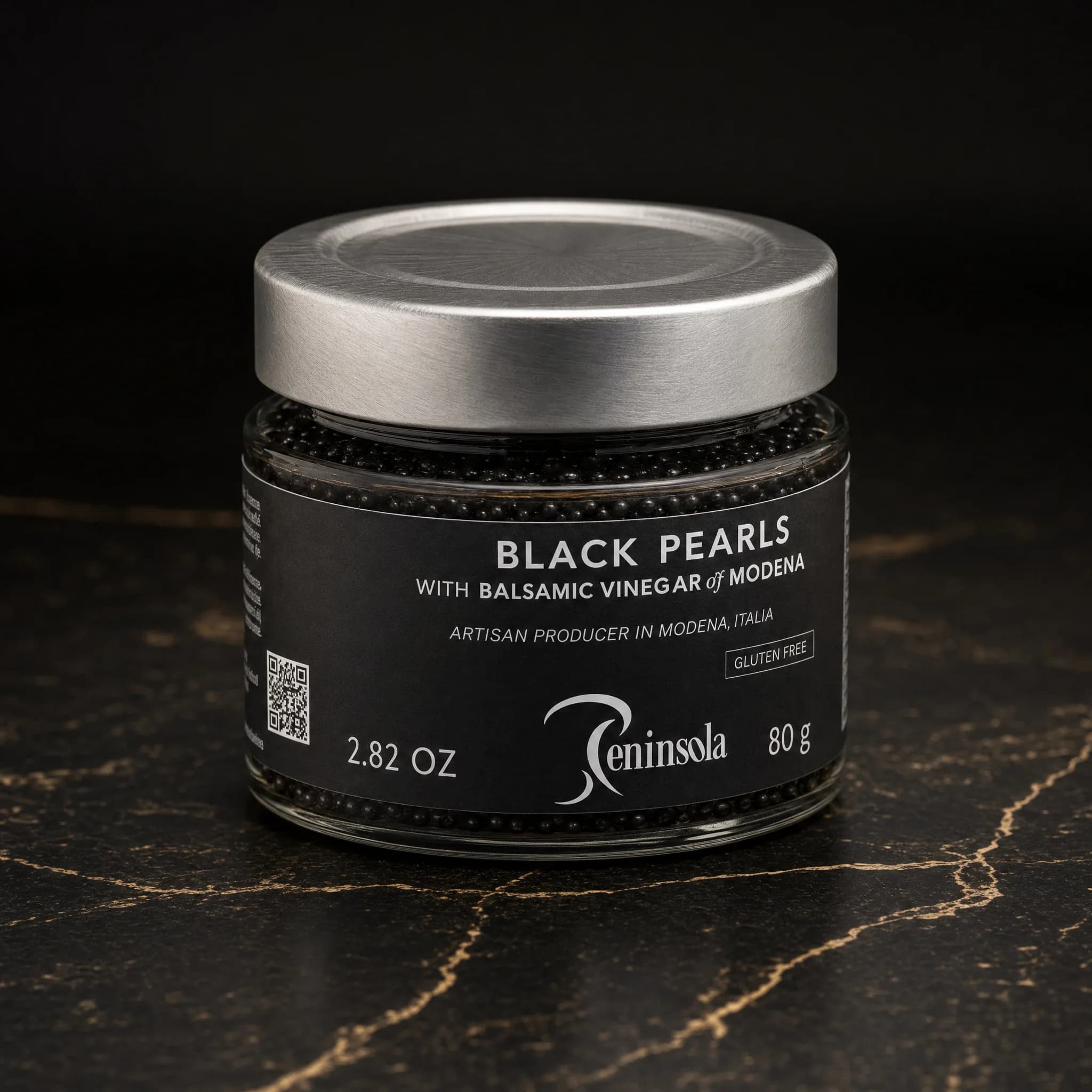 Peninsola Black Balsamic Pearls
