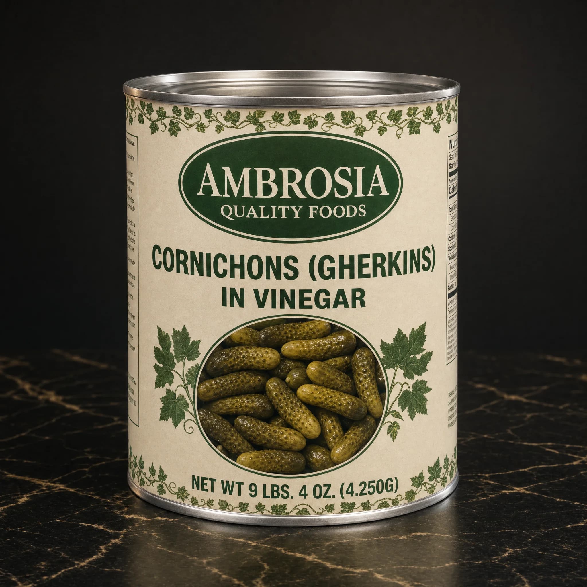 Ambrosia Cornichons in Vinegar