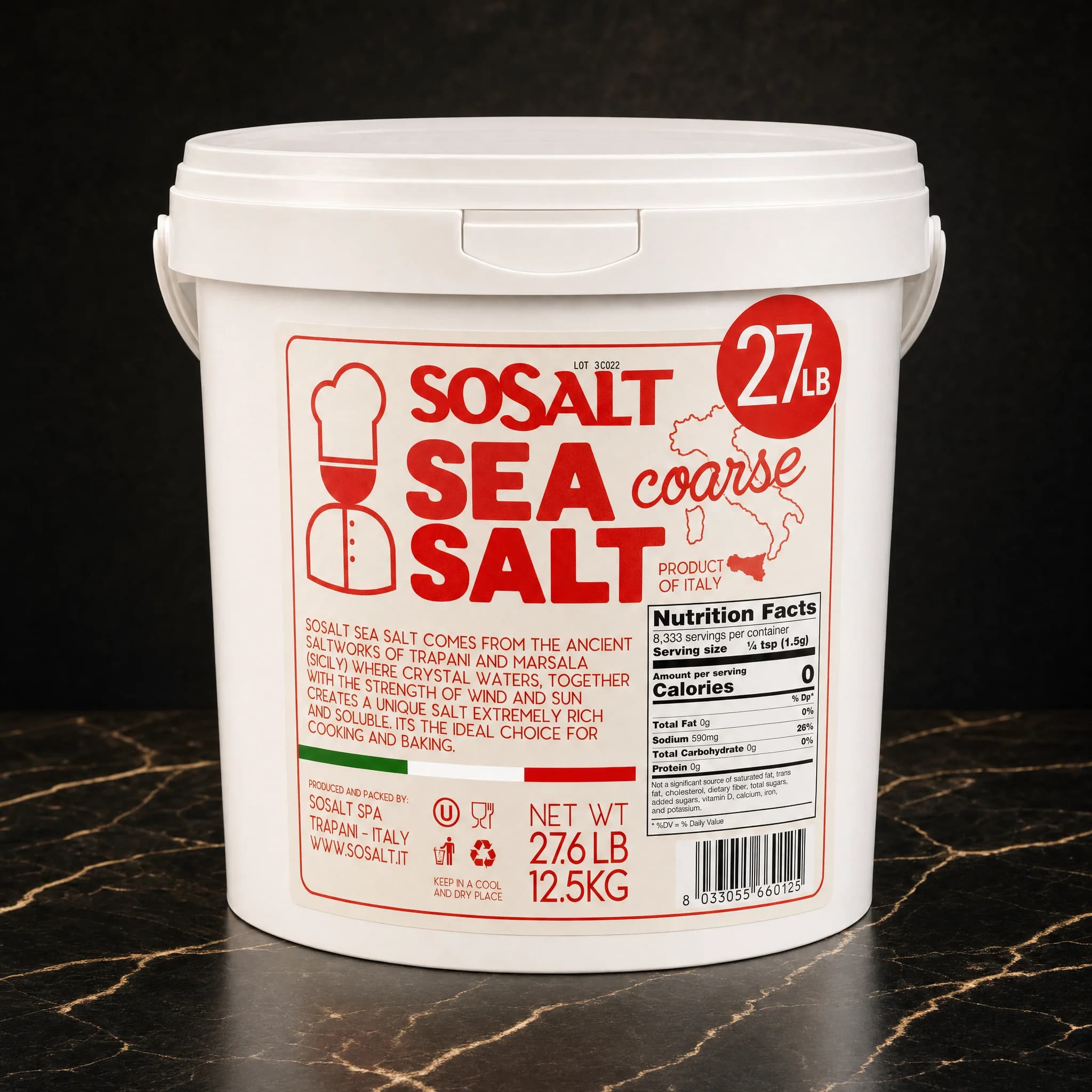 Sosalt Sea Salt Coarse