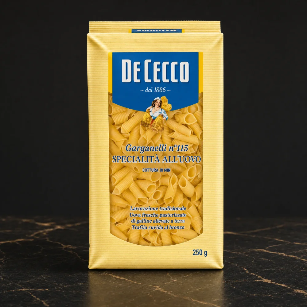 De Cecco Garganelli Egg Noodles