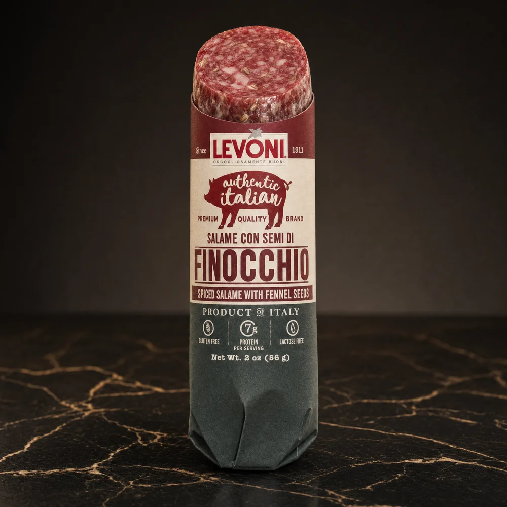 Levoni Fennel Seeds Salame 2oz