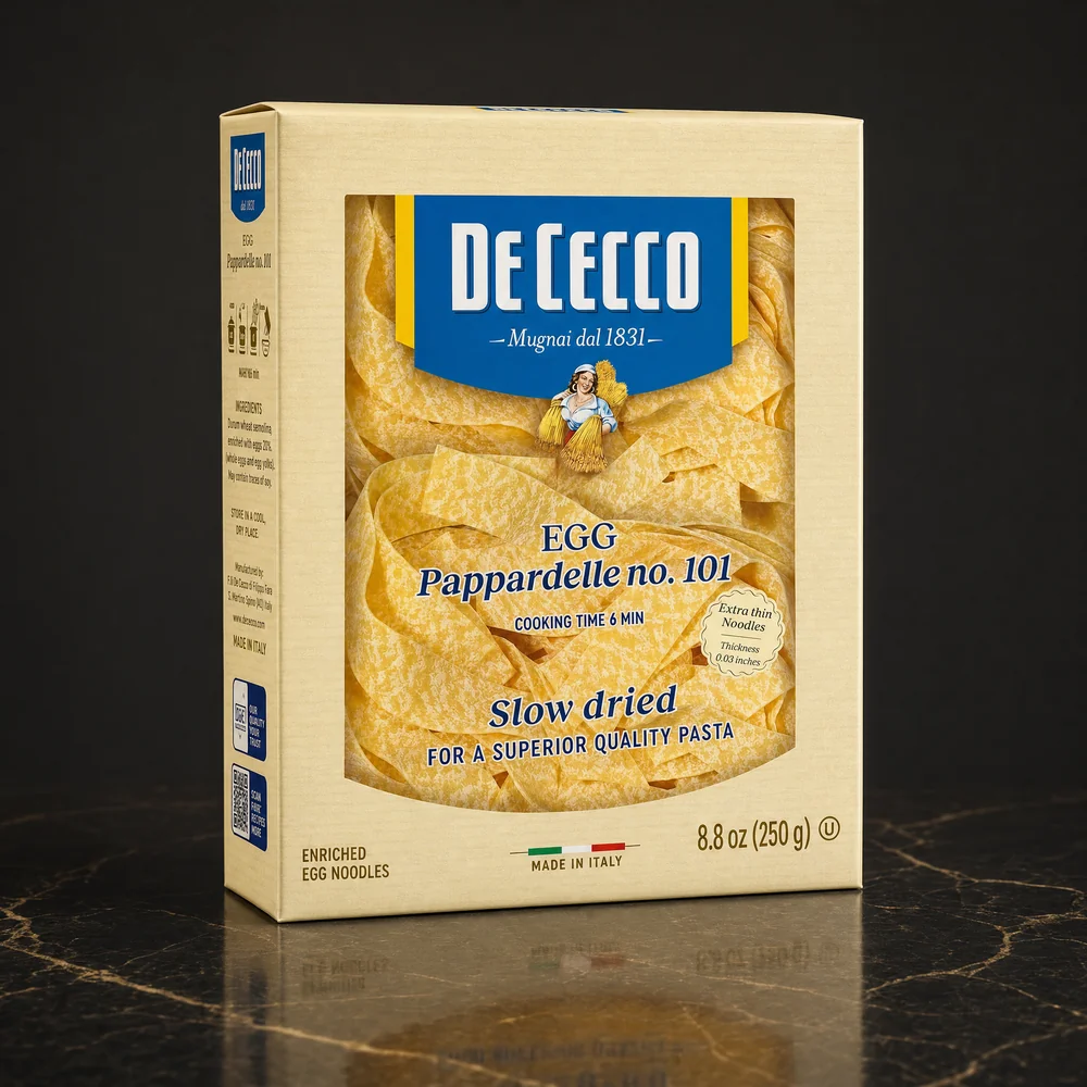 De Cecco Pappardelle Egg