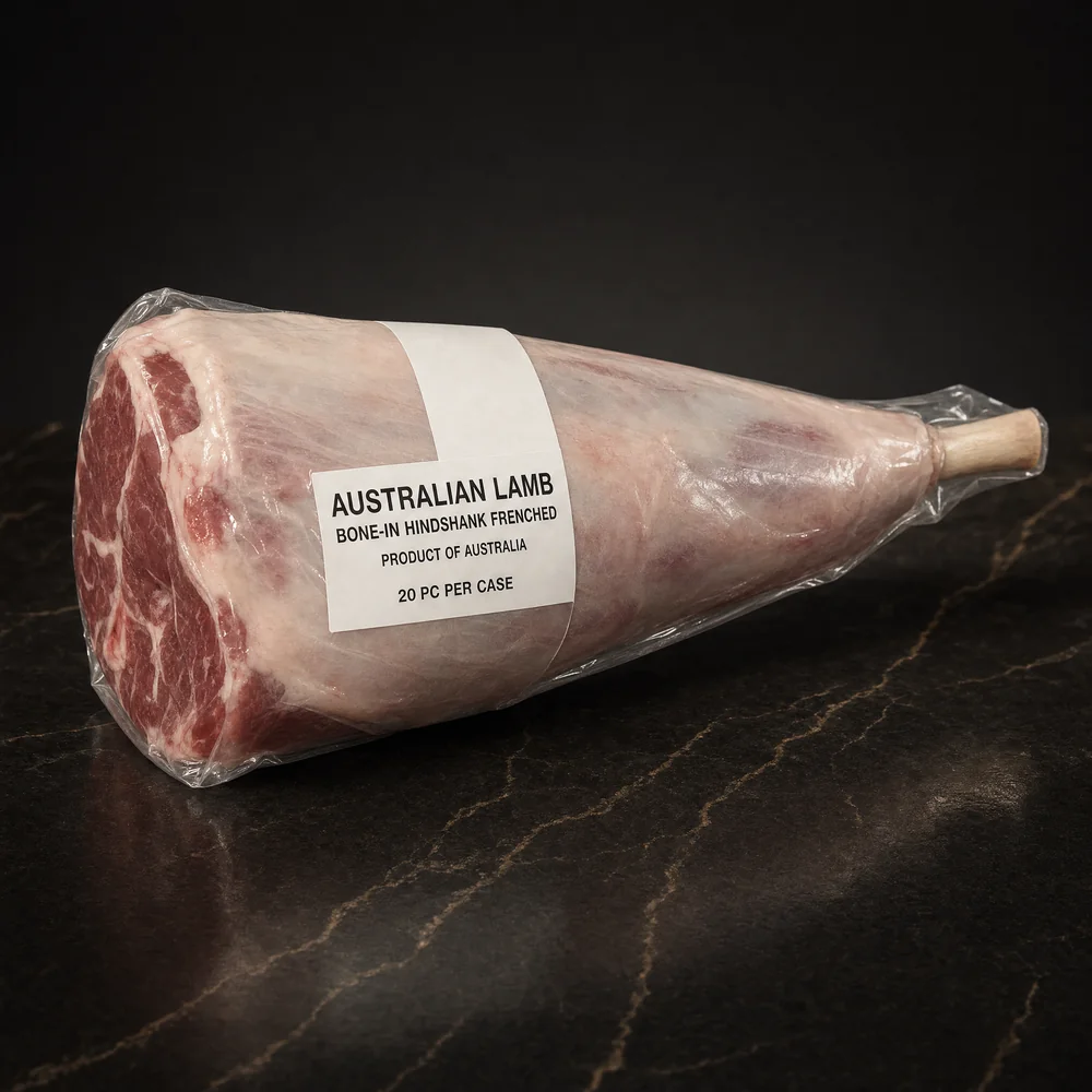 Australian Lamb Bone-in Lamb Hindshank Frenched