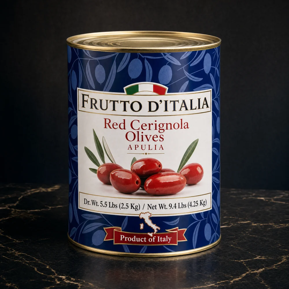 Frutto d'Italia Red Cerignola Olives