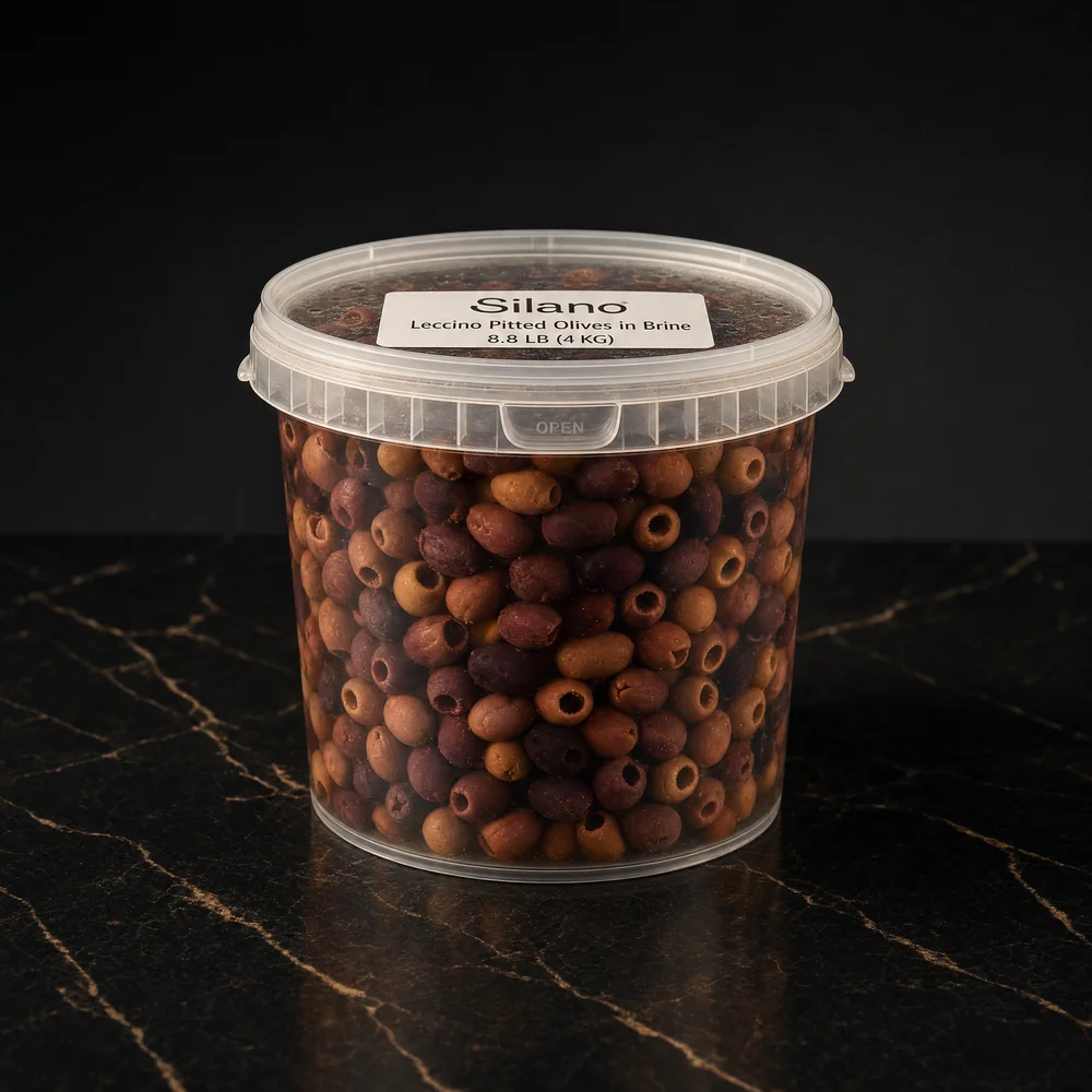 Silano Leccino Pitted Olives in Brine