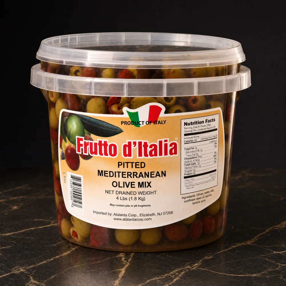 Frutto d'Italia Pitted Mediterranean Olive Mix