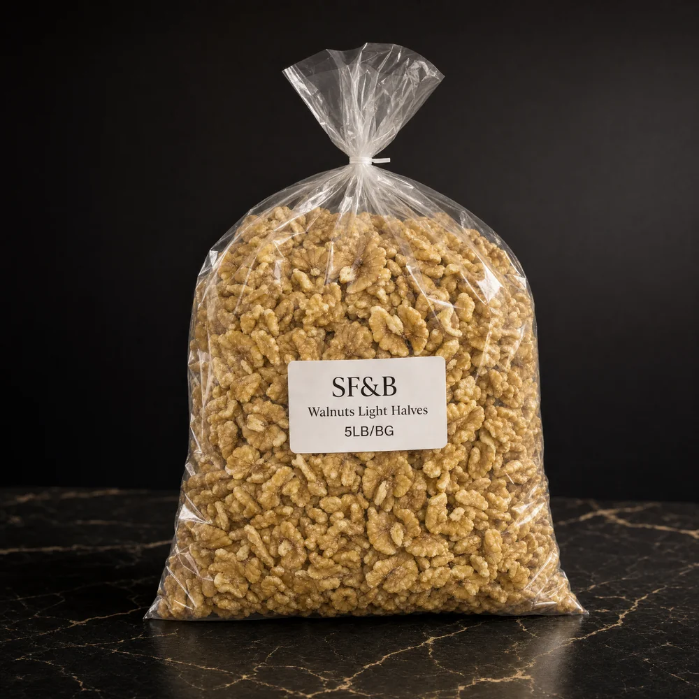 SF&B Walnuts Light Halves