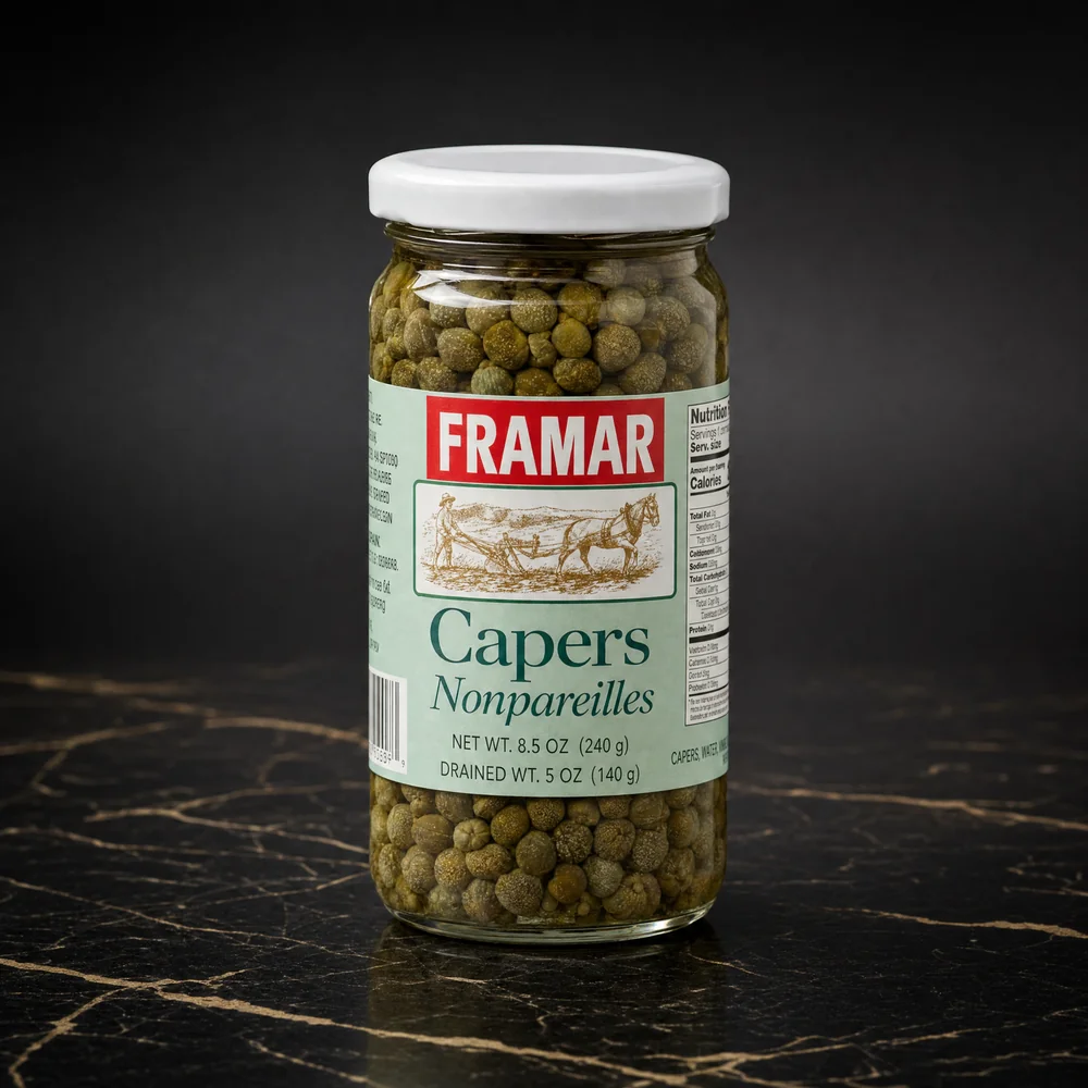 Luxeapers Capers Nonpareil in Vinegar