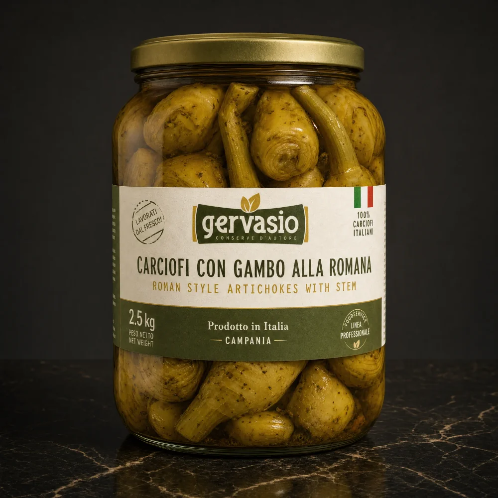 Gervasio Artichoke with Stem Roman Style