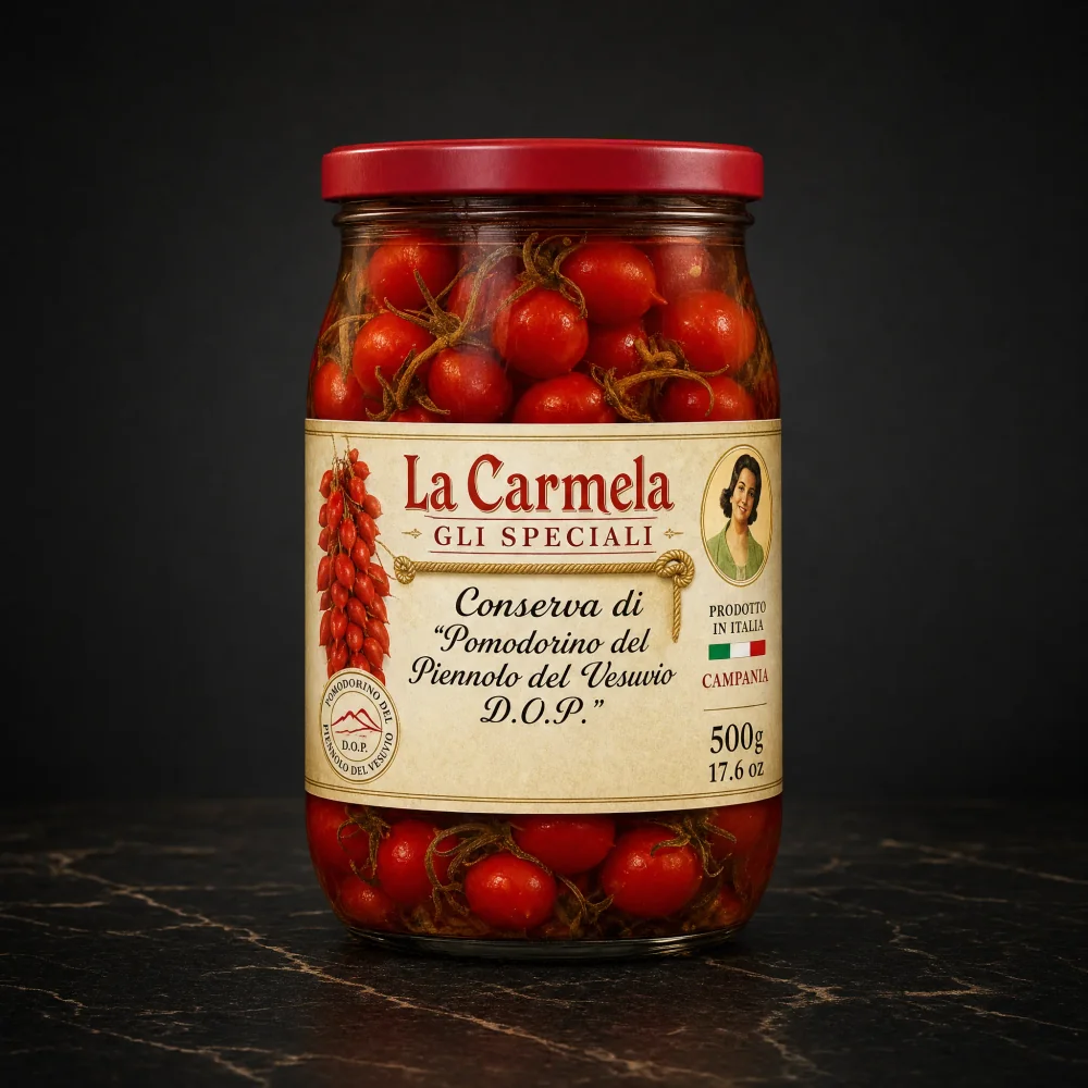 La Carmela Cherry Tomato Piennolo Vesuvio